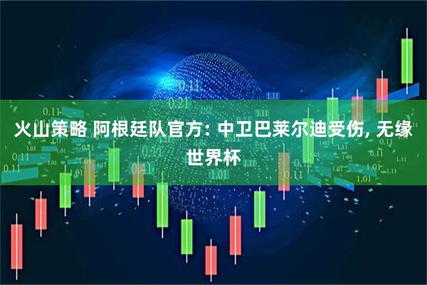 火山策略 阿根廷队官方: 中卫巴莱尔迪受伤, 无缘世界杯