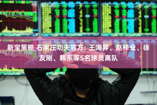 新宝策略 石家庄功夫官方: 王海昇、赵梓业、徐友刚、韩东等5名球员离队